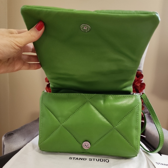 STAND STUDIO quilted flap tote bag( excellent condition) - Picture 7 of 15